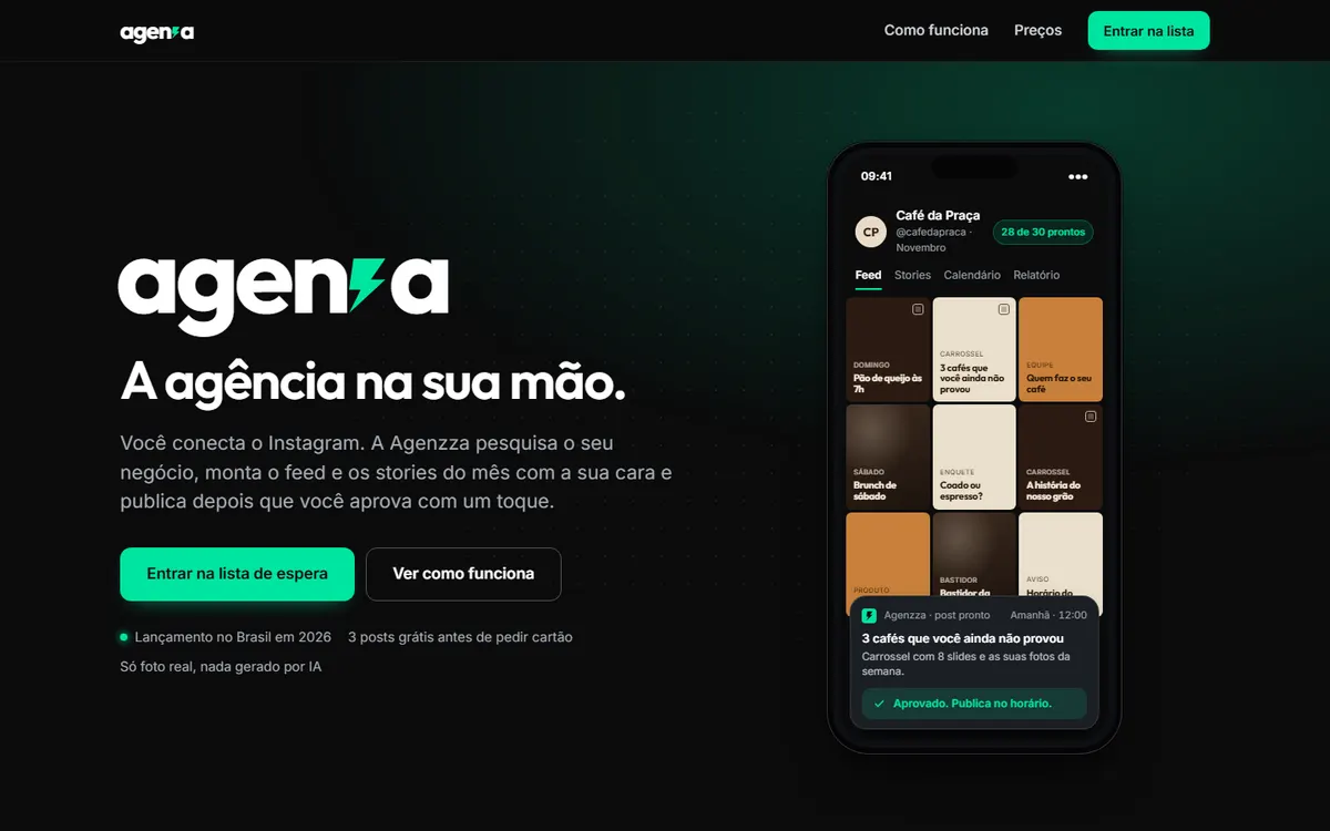 Site da Agenzza